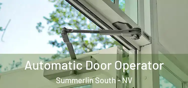 Automatic Door Operator Summerlin South - NV
