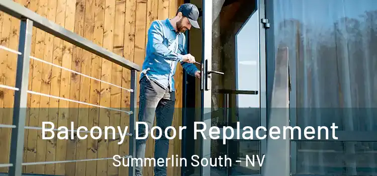  Balcony Door Replacement Summerlin South - NV
