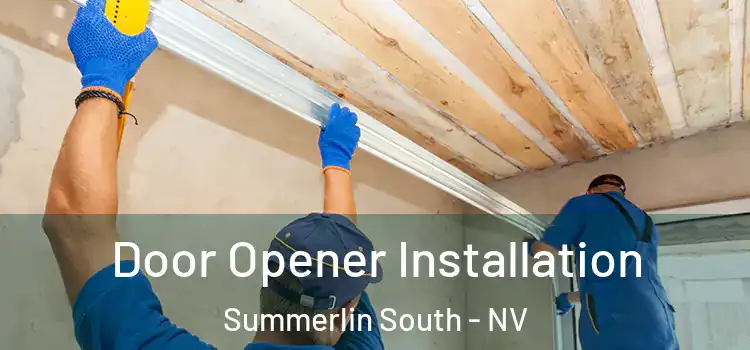  Door Opener Installation Summerlin South - NV