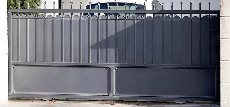 Metal Driveway Gate Installation Summerlin South