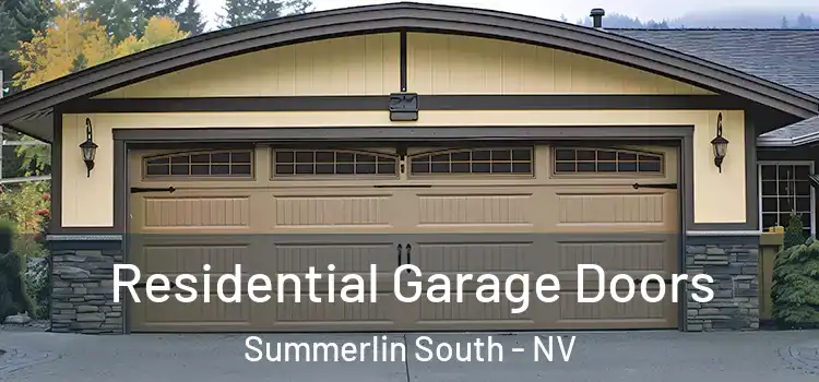  Residential Garage Doors Summerlin South - NV