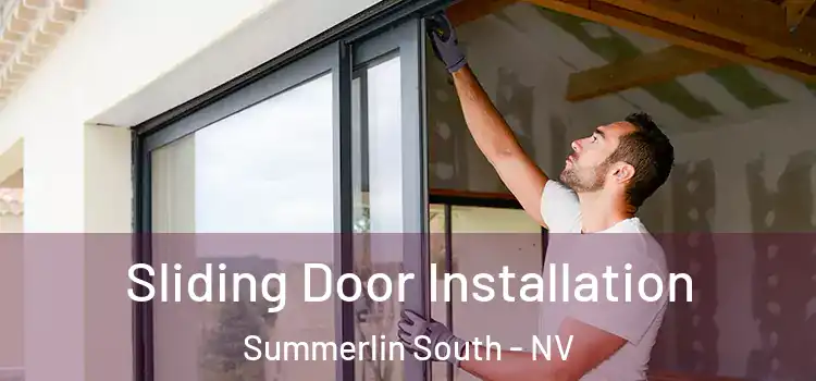 Sliding Door Installation Summerlin South - NV