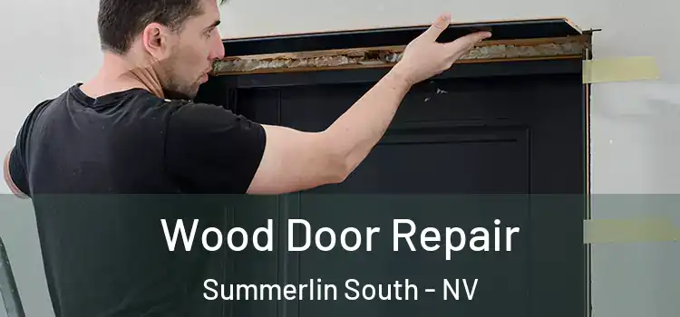 Wood Door Repair Summerlin South - NV